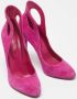 Sergio Rossi Pre-owned Suede heels Pink Dames - Thumbnail 4