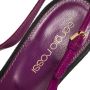Sergio Rossi Pre-owned Suede sandals Purple Dames - Thumbnail 6