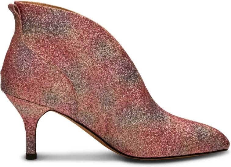 Shoe the Bear Valentine Glitter Lage Bootie Multi Lilac Meerkleurig Dames