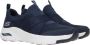 Skechers Arch Fit Modern Rhythm Dames Instappers Donkerblauw - Thumbnail 8