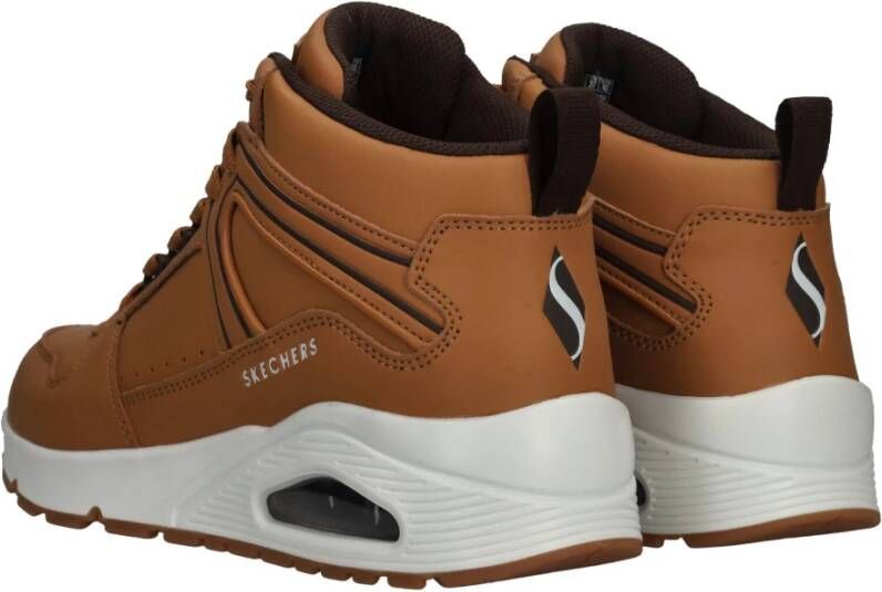 Skechers Heren Uno 2 Keep Close Sneaker Bruin Dames