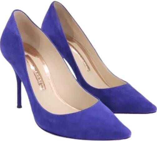 Sophia Webster Pre-owned Suede heels Blue Dames