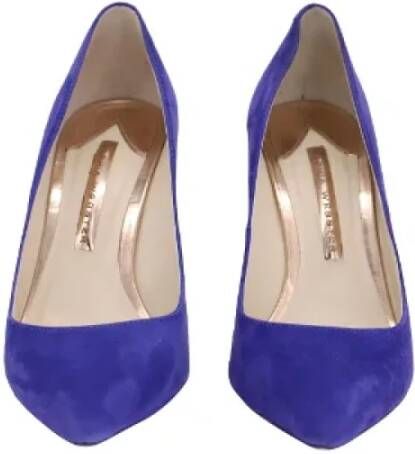 Sophia Webster Pre-owned Suede heels Blue Dames