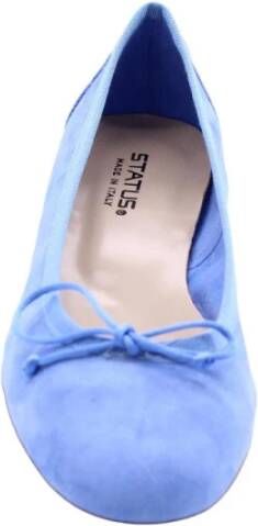 Status Stijlvolle Ballerina Flats Blue Dames