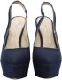 Stella McCartney Pre-owned Canvas sandals Blue Dames - Thumbnail 2