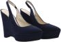 Stella McCartney Pre-owned Canvas sandals Blue Dames - Thumbnail 5