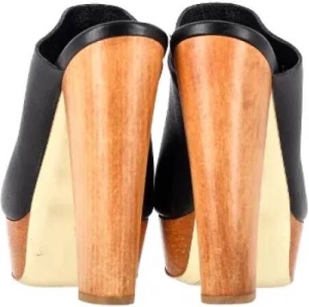 Stella McCartney Pre-owned Fabric sandals Black Dames