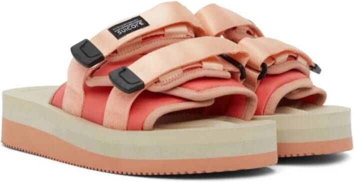 Suicoke Platte sandalen Roze Dames