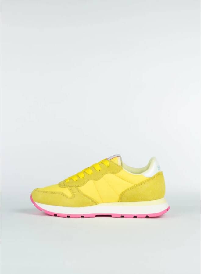 Sun68 Stijlvolle Ally Sneakers voor Vrouwen Yellow Dames