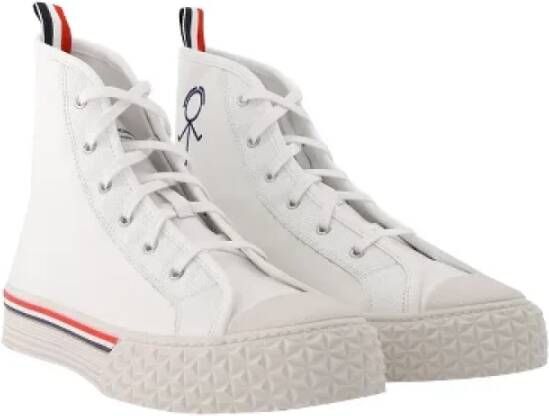 Thom Browne Leather sneakers White Heren