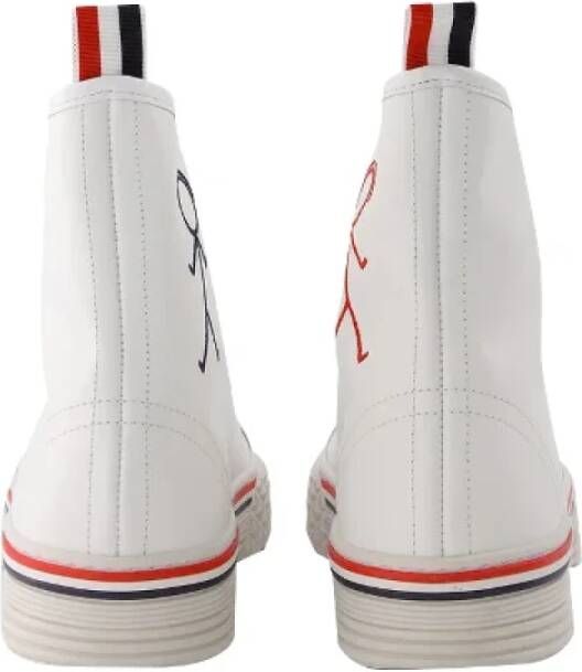 Thom Browne Leather sneakers White Heren