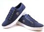Timberland Navy White Slip-On Canvas Sneaker Blue Heren - Thumbnail 5