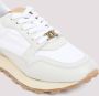 TOD'S Bianco Leren Sneakers Multicolor Dames - Thumbnail 4