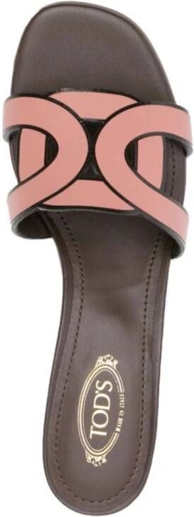 TOD'S High Heel Sandals Pink Dames