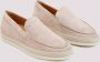 TOD'S Suede Leather Loafers Pink Dames - Thumbnail 3