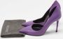 Tom Ford Pre-owned Leather heels Purple Dames - Thumbnail 9