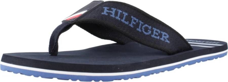 Tommy Hilfiger Sporty Beach Flip Flops Blue Heren