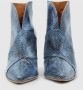 Toral Heeled Boots Blue Dames - Thumbnail 2