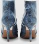 Toral Heeled Boots Blue Dames - Thumbnail 3