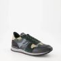 Valentino Garavani Camouflage Sneakers met Vetersluiting Multicolor Heren - Thumbnail 3