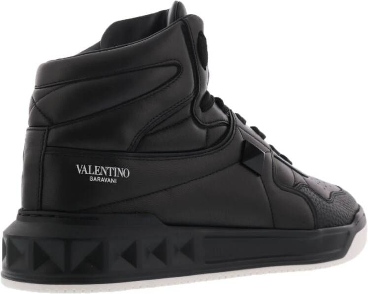 Valentino Garavani Heren Mid-Top Sneakers Zwart Heren