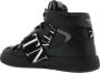 Valentino Mid-Top Zwarte Sneaker Black Heren - Thumbnail 2