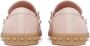 Valentino Roze Suède Loafers met Rockstud Details Pink Dames - Thumbnail 3