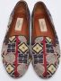 Valentino Vintage Pre-owned Canvas flats Multicolor Dames - Thumbnail 3