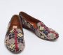 Valentino Vintage Pre-owned Canvas flats Multicolor Dames - Thumbnail 4