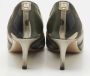 Valentino Vintage Pre-owned Canvas heels Green Dames - Thumbnail 5