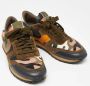 Valentino Vintage Pre-owned Canvas sneakers Green Dames - Thumbnail 4