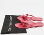 Valentino Vintage Pre-owned Fabric flats Pink Dames - Thumbnail 9