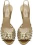 Valentino Vintage Pre-owned Fabric heels Yellow Dames - Thumbnail 2