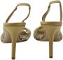 Valentino Vintage Pre-owned Fabric heels Yellow Dames - Thumbnail 5