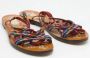 Valentino Vintage Pre-owned Fabric sandals Multicolor Dames - Thumbnail 3