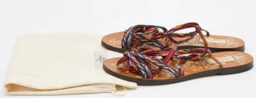 Valentino Vintage Pre-owned Fabric sandals Multicolor Dames