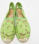 Valentino Vintage Pre-owned Lace espadrilles Green Dames - Thumbnail 3