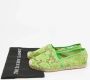 Valentino Vintage Pre-owned Lace espadrilles Green Dames - Thumbnail 9