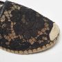 Valentino Vintage Pre-owned Lace flats Black Dames - Thumbnail 7