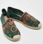 Valentino Vintage Pre-owned Lace flats Green Dames - Thumbnail 4