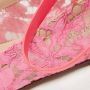 Valentino Vintage Pre-owned Lace flats Pink Dames - Thumbnail 3