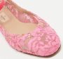 Valentino Vintage Pre-owned Lace flats Pink Dames - Thumbnail 8