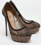 Valentino Vintage Pre-owned Lace heels Multicolor Dames - Thumbnail 4