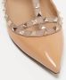 Valentino Vintage Pre-owned Leather flats Beige Dames - Thumbnail 7