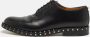 Valentino Vintage Pre-owned Leather flats Black Dames - Thumbnail 2