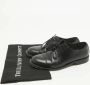 Valentino Vintage Pre-owned Leather flats Black Dames - Thumbnail 9