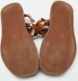 Valentino Vintage Pre-owned Leather flats Brown Dames - Thumbnail 6