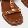 Valentino Vintage Pre-owned Leather flats Brown Dames - Thumbnail 8