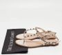 Valentino Vintage Pre-owned Leather flats Gray Dames - Thumbnail 9