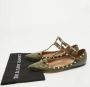 Valentino Vintage Pre-owned Leather flats Green Dames - Thumbnail 8